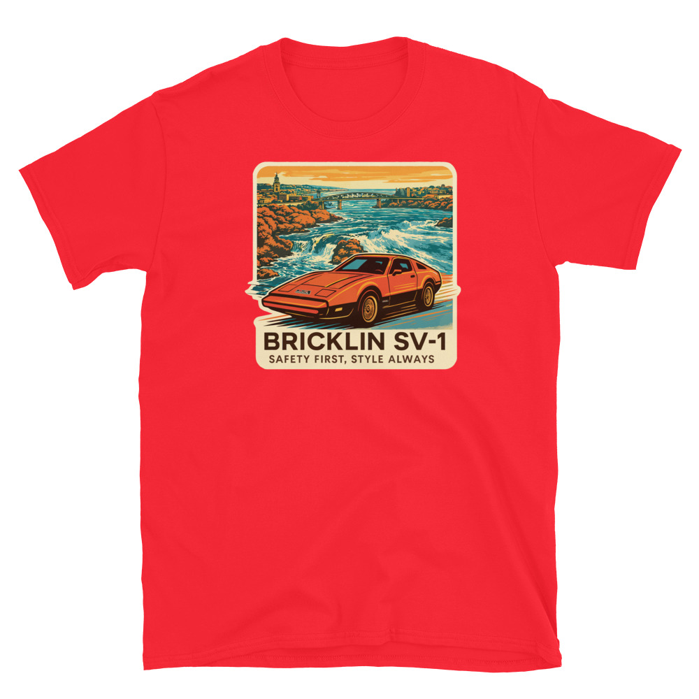 Bricklin SV-1 Unisex T-Shirt - Image 3