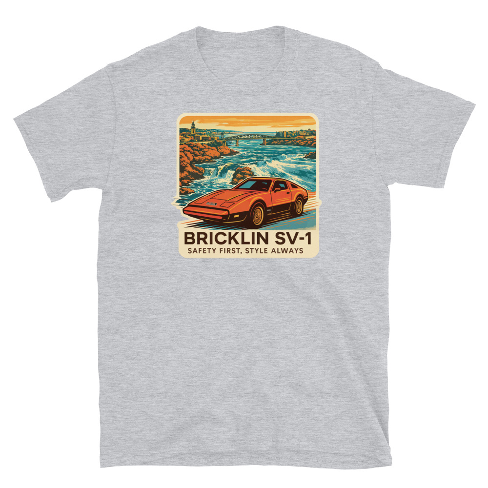 Bricklin SV-1 Unisex T-Shirt - Image 4