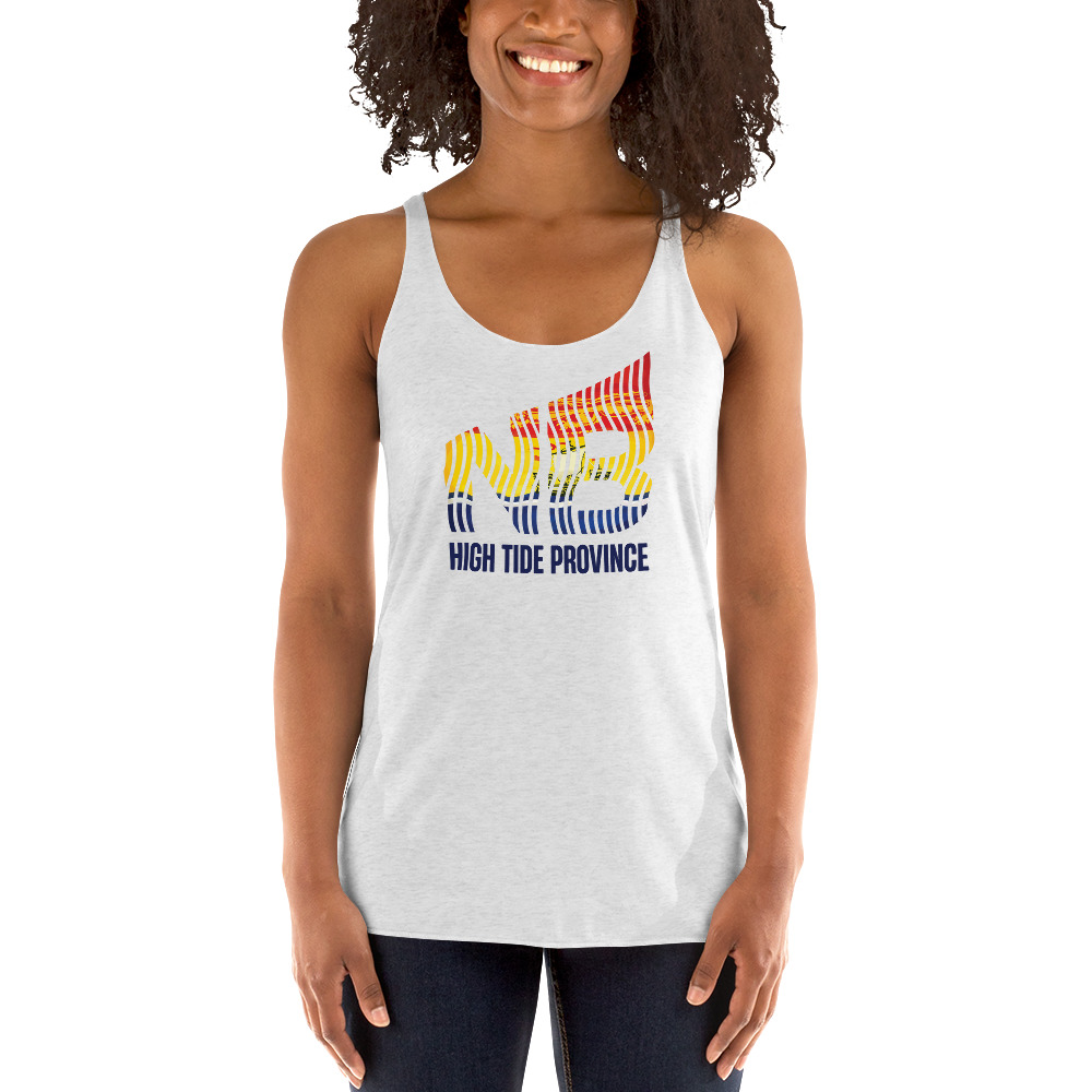 New Brunswick High Tide Province Women's Racerback Tank Top - Image 7
