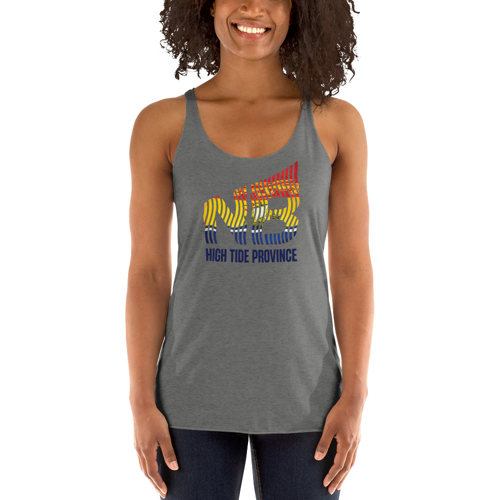 New Brunswick High Tide Province Women's Racerback Tank Top - Image 5