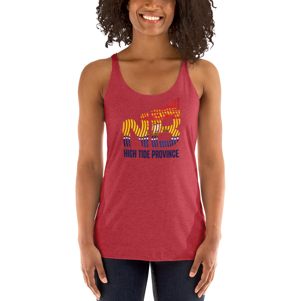 New Brunswick High Tide Province Women's Racerback Tank Top - Image 3